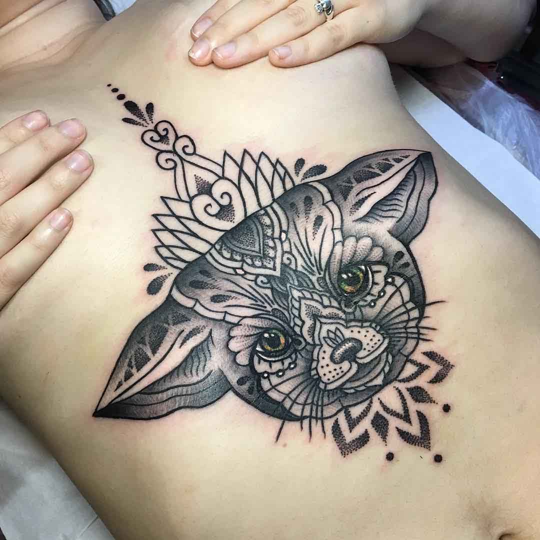 underboob tattoo idea
